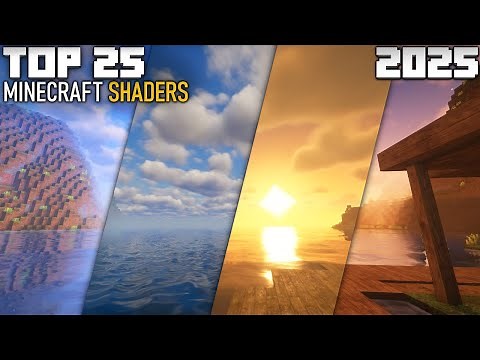 TOP 25 Best Minecraft Shaders 1.21.11 for 2025