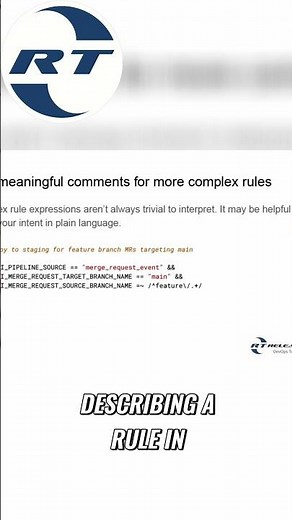 GitLab CI/CD Rules: Simple Steps to Crafting Perfect Automation #shorts