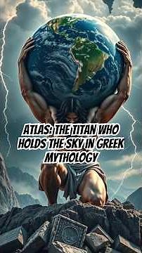 Atlas: The Titan Who Carriers The Weight Of The Sky 🏛️🌎