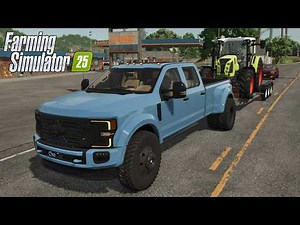 FS25 - 2020 Ford F450 CrewCab - NEW CAR MOD for Farming Simulator 2025 ROLEPLAY | FS25 GAMEPLAY