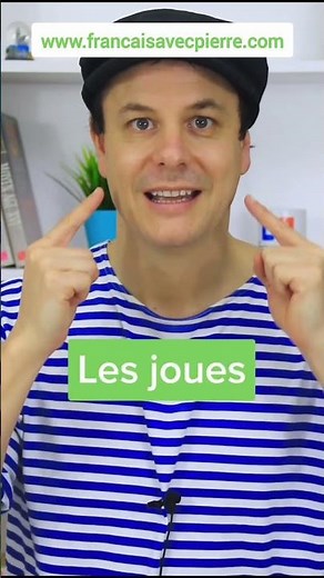 Parts of the Face in French #shorts