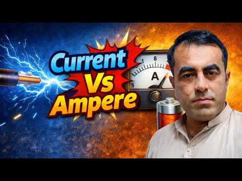 Current vs Ampere | Current aur Ampere mein kya Farq hai? | Electrician Ustad