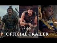 Gladiator II - Official Trailer (2024 Movie) - Paul Mescal, Pedro Pascal, Denzel Washington