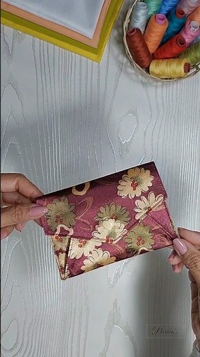 DIY Mini Wallet, Coin Purse, or Coin Pouch | Fast & Easy Card Holder Wallet Sewing Tutorial
