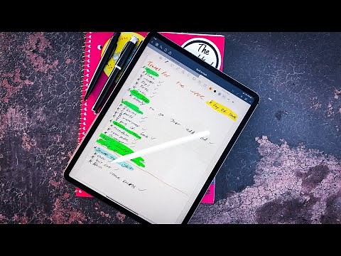 How I Take Handwritten Notes on the iPad: GoodNotes + Apple Pencil