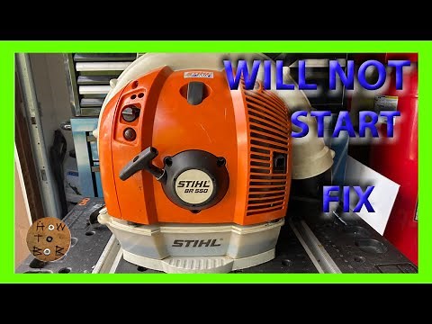 How to Test and Replace the Ignition Coil on a Stihl BR 550.