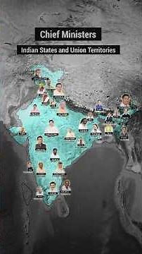 Every Indian state's CM revealed !