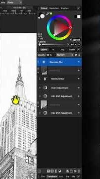 The easiest Sketch effect using Affinity Canva you should try #affinity #sketch #howto #tutorial