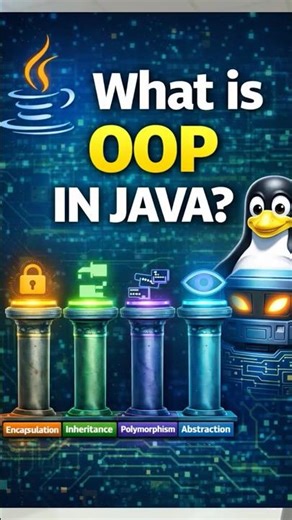 OOPs in java #java #oracle #tech #trending