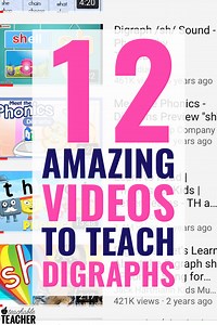 12 Engaging and Instructional Phonics Digraphs Videos that Students Love