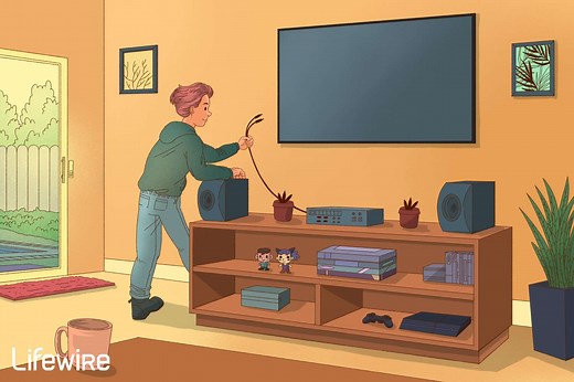 How to Connect a Stereo System or Speakers to a TV
