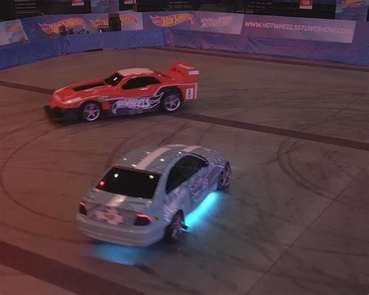 1.6K views · 15 reactions | A new perspective on pure adrenaline  Watch the stunts from above! | Hot Wheels Stunt Show | Facebook