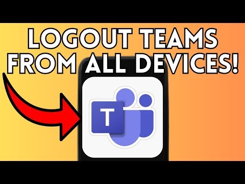 How To Logout Microsoft Teams From All Devices (Full Guide) 2025!