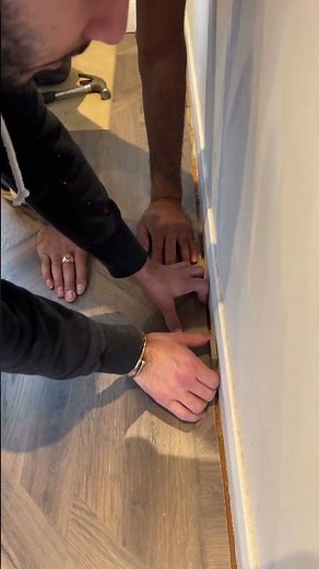 HOW TO CUT LAMINATE FLOORING TO FIT PERFECTLY!