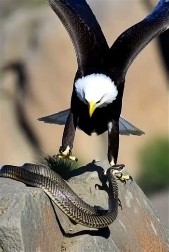 What's the REAL Outcome of an Eagle vs Snake Battle?