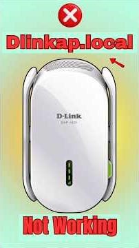 Dlinkap.local NOT Opening? Here’s the FIX! #dlink #dlinkaplocal #wifiextender