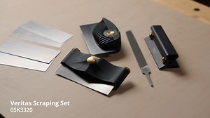 Few workshop tools are more useful than a well-sharpened cabinet scraper. Included are six ready-to-use scrapers in various thicknesses, all ground square with sharp edges for fine work. You’ll also get some tools for sharpening, maintaining and holding the scrapers. Made in Canada, the set is offered at a special bundle price compared to purchasing the items individually. Shop now: https://bit.ly/veritas-scraping-set | Lee Valley Tools