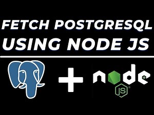 Fetch all Data in PostgreSQL database using Node JS and Postman tutorial | REST API