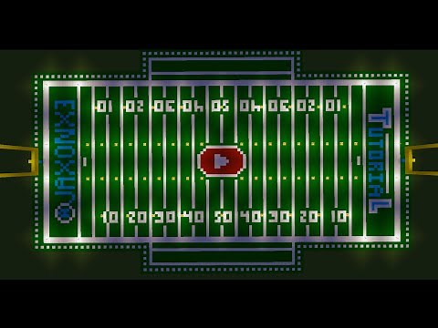 How To Make the Best Football Field in Minecraft - Tutorial Part I