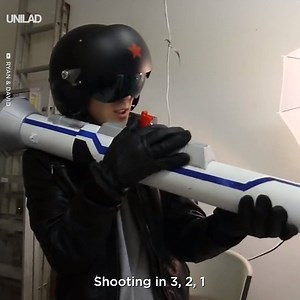 These guys have just created the ultimate NERF rocket launcher 😱🙌 | UNILAD