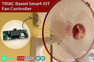 IoT Based Smart Fan Control using ESP8266 and Blynk
