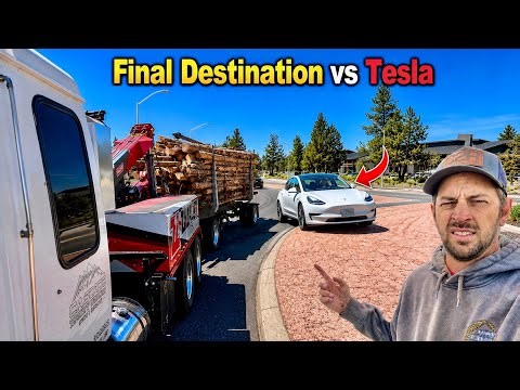 Impatient Tesla Driver (big surprise 🙄) Makes A Sketchy Tow Even Worse