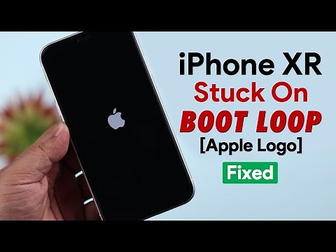 iPhone XR Stuck on Apple Logo? - How to Fix Boot Loop!
