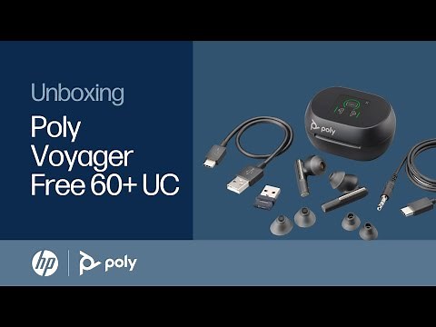 Poly Voyager Free 60+ UC: Quick Start | HP Support