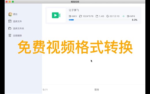 免费好用的视频格式转换器