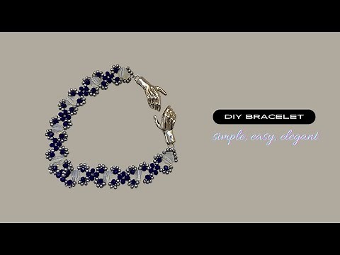 Beginner beading pattern. Simple, easy, elegant