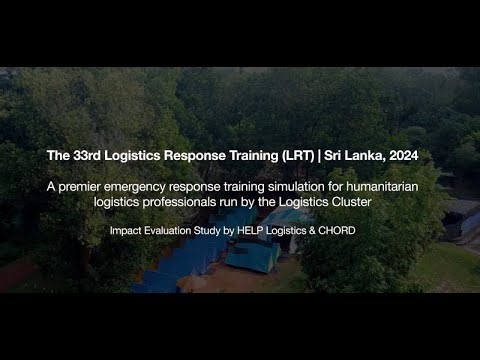 Evaluating the 33rd Logistics Response Training in Sri Lanka
