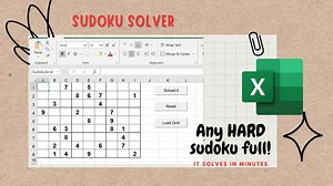 Excel Template Vba(sudoku Puzzles) - Etsy