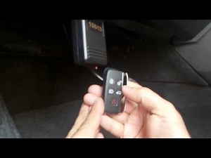 how to use range rover key programming (demo2)