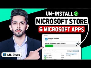 How to Uninstall Microsoft Store & Microsoft Store Apps (Windows 10 & Windows 11 Tutorial)