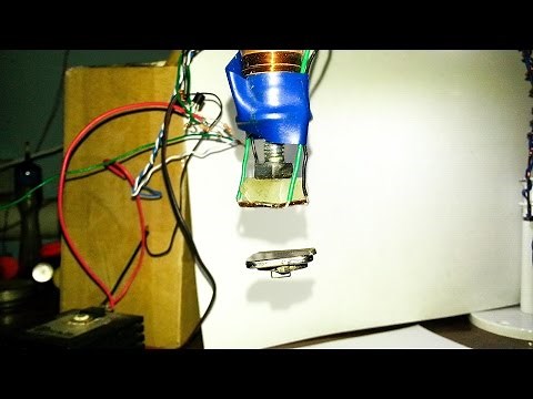 Magnetic levitation device / The simplest DIY Anti-Gravity device (how to make levitation at home)