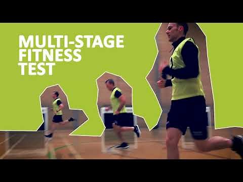Multistage fitness test (bleep test)