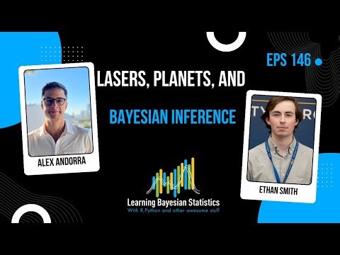 #146 Lasers, Planets, and Bayesian Inference, with Ethan Smith