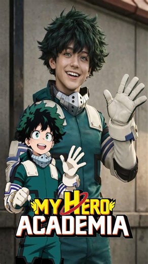 My Hero Academia to Real Life | AI Live Action | Ultra Realistic | Cinematic #fyp #shortvideo