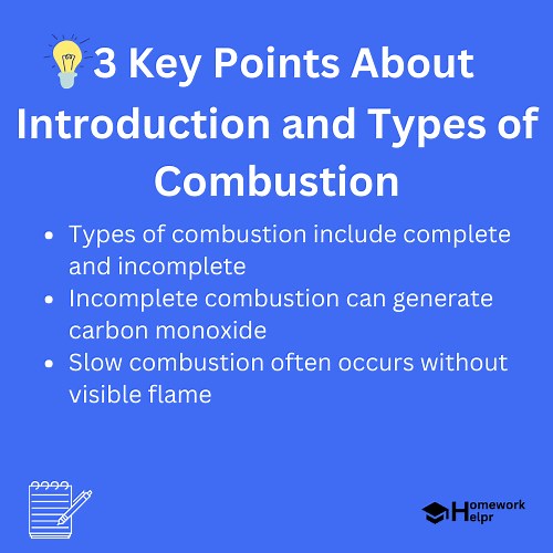 Introduction and Types of Combustion