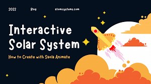 Interactive Solar System: How to Create with Saola Animate 3