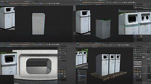 MAYAで効率よく１からゴミ箱を作る方法が学べるチュートリアル動画｜3DCG最新情報サイト MODELING HAPPY