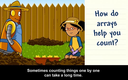 Arrays with Annie and Moby