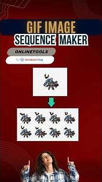 How to Split an Animated GIF into Individual Static Frames in One Click.