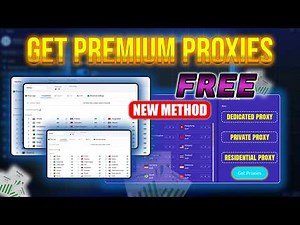 Free Residential Proxy | Get Unlimited Premium Paid Proxies for Free any country