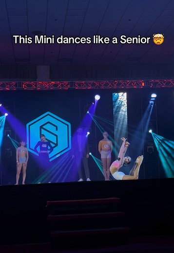 Mini Dancer Impresses with Senior-Level Skills