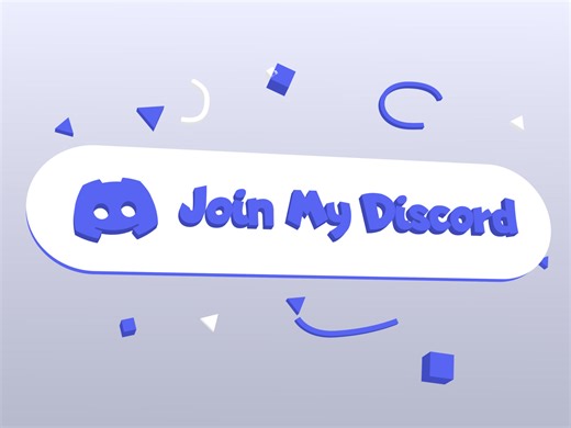 Custom "Join My Discord" Button Animation
