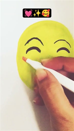 Cute Emoji Mix Drawing #trendingshorts #shorts #emojichallenge