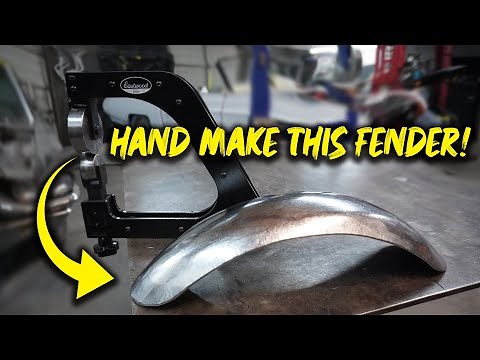 How to build a motorcycle fender | Mini English wheel