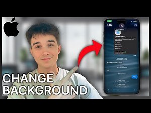How To Change Background on iPhone Messages iOS 26 - Quick Guide