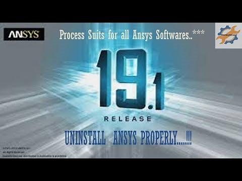 How to uninstall Ansys software properly
